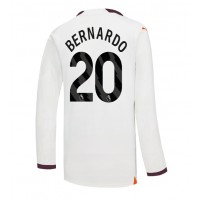 Manchester City Bernardo Silva #20 Replica Away Shirt 2023-24 Long Sleeve
